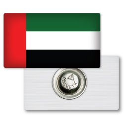 Premium Metal UAE flag Badges and Lapel Pins